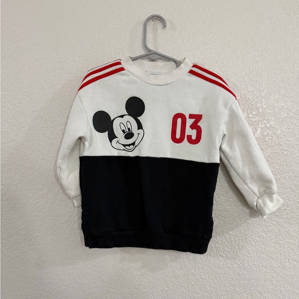 adidas | Disney  Kids Sweatshirt - White, Black, and Red